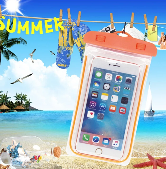 Waterproof Swimming Mobile Phone Cases Pouch Cover Touch Screen For Huawei Nexus 6P Mate 7 G7 Honor 4X 6X Doogee Voyager2 DG310 | Мобильные