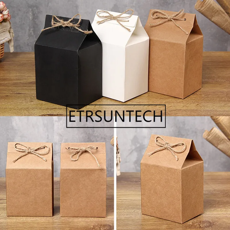

300pcs/lot Tea packaging cardboard kraft paper bag Cake Cookie Food Storage Standing Up Paper Packing Bag 10cmx8cmx15.8cm