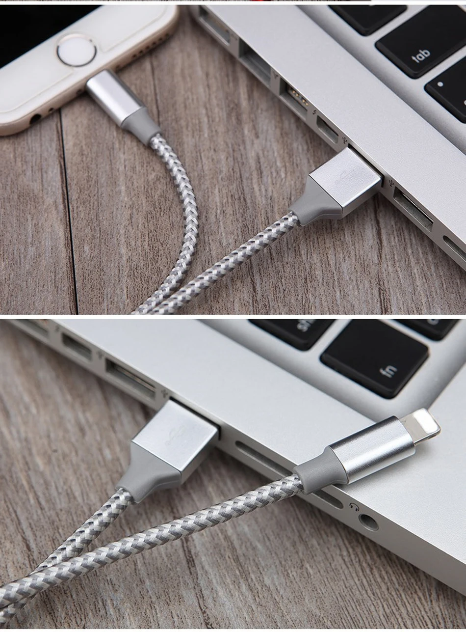 Accezz Usb зарядный кабель для передачи данных для iPhone X XR XS 8 7 6s 6 Plus освещение Зарядное устройство Шнур для Iphone IOS 9 10 11 зарядки кабели для передачи данных-1 шт./3 м