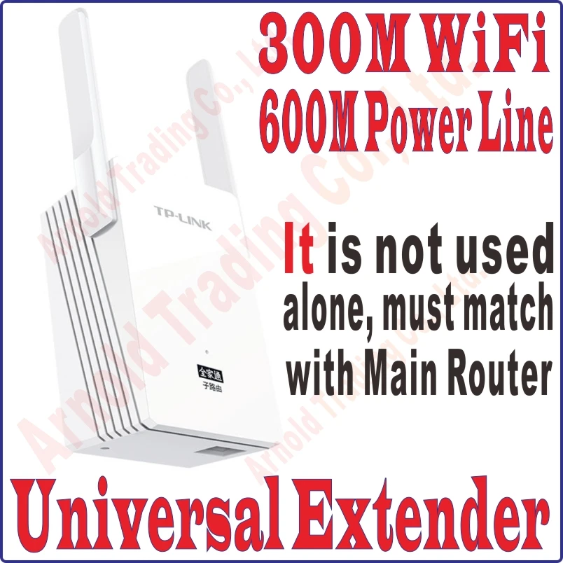 Беспроводной маршрутизатор TPLink 2 4 ГГц 450 Мбит/с Wi Fi 300 600 Мбит/с|power line adapter|power linewifi