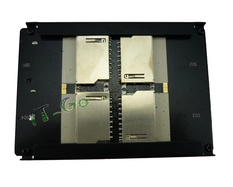 Мульти SD карта адаптер для SATA 2 5 HDD корпус с RAID 4 TF конвертер ADP02501|sd card sata adapter|sata sd