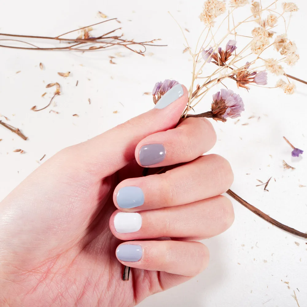 Гель лак Modelones для ногтей польский крем Белый отмачиваемый светодиодная лампа