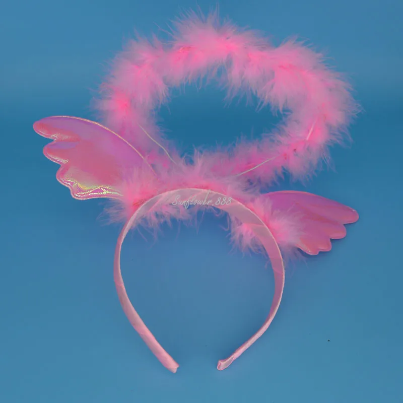 Angel Halo Head Wear Star Headband Magic Sticks Wand Wedding Stage Show Party Gift Halloween Kids Princess Girls Christmas|Аксессуары