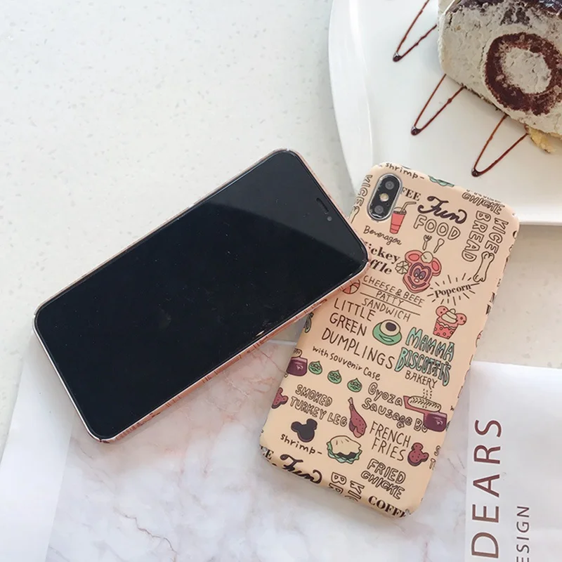 Чехол для телефона с мультяшным рисунком iphone 11 Pro Max женские модели все включено