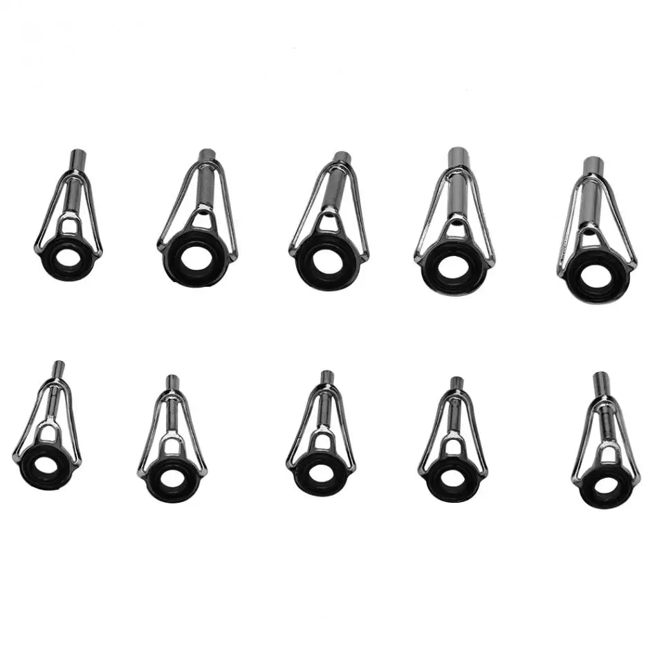 80 шт. направляющая для удочки Топ наконечники из нержавеющей стали стержень