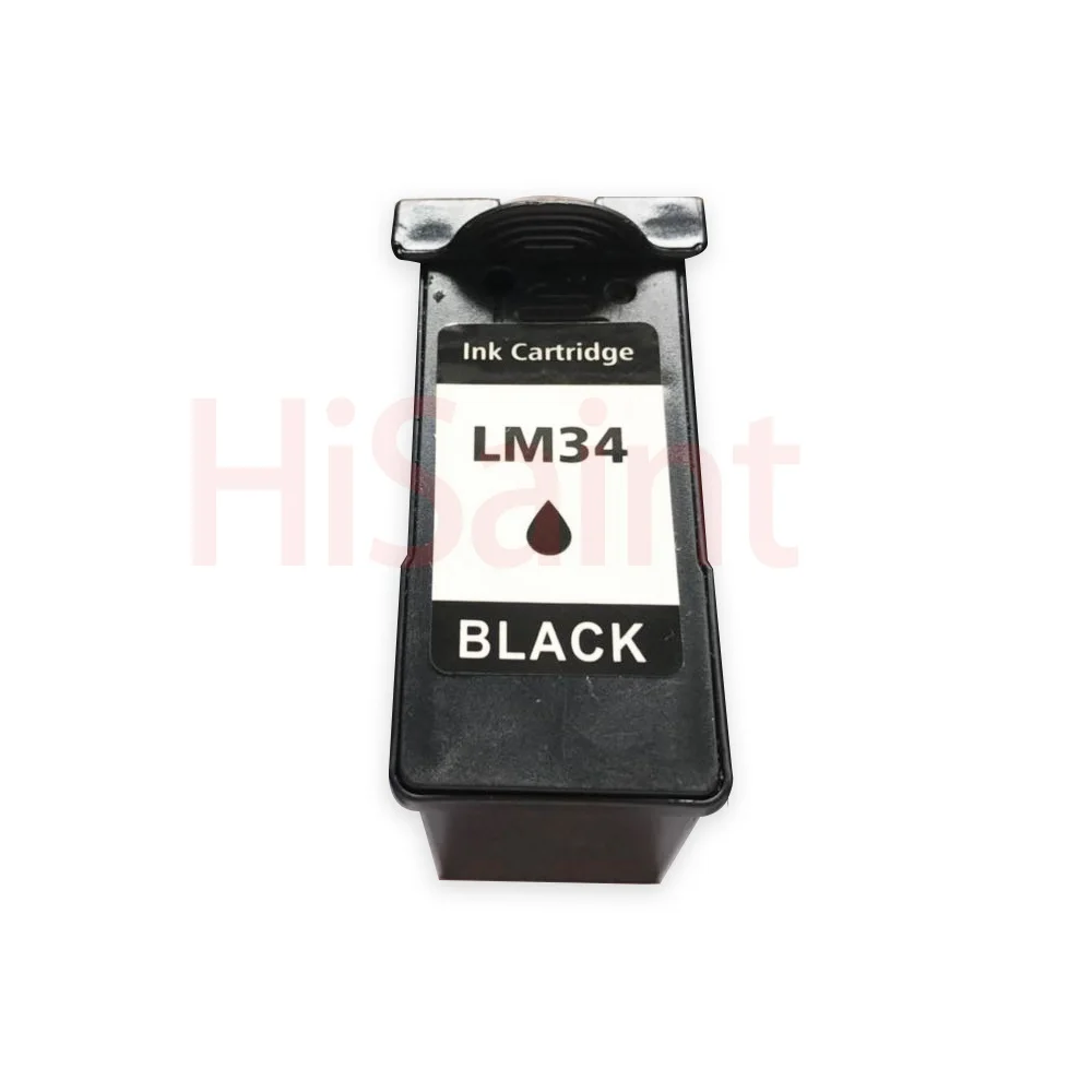 1black Hisaint совместимый чернильный картридж для принтера Lexmark LM34 35 18C0034 X5470 X7170 X7350 X8350 Z812 принтер - Цвет: 1black