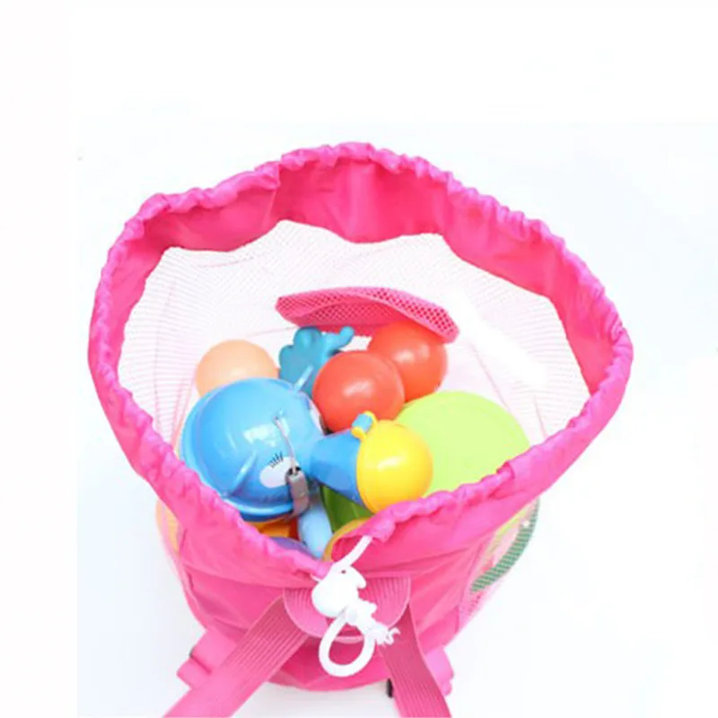 Большая емкость Пляжная сумка для хранения детей оболочка/игрушки держатель