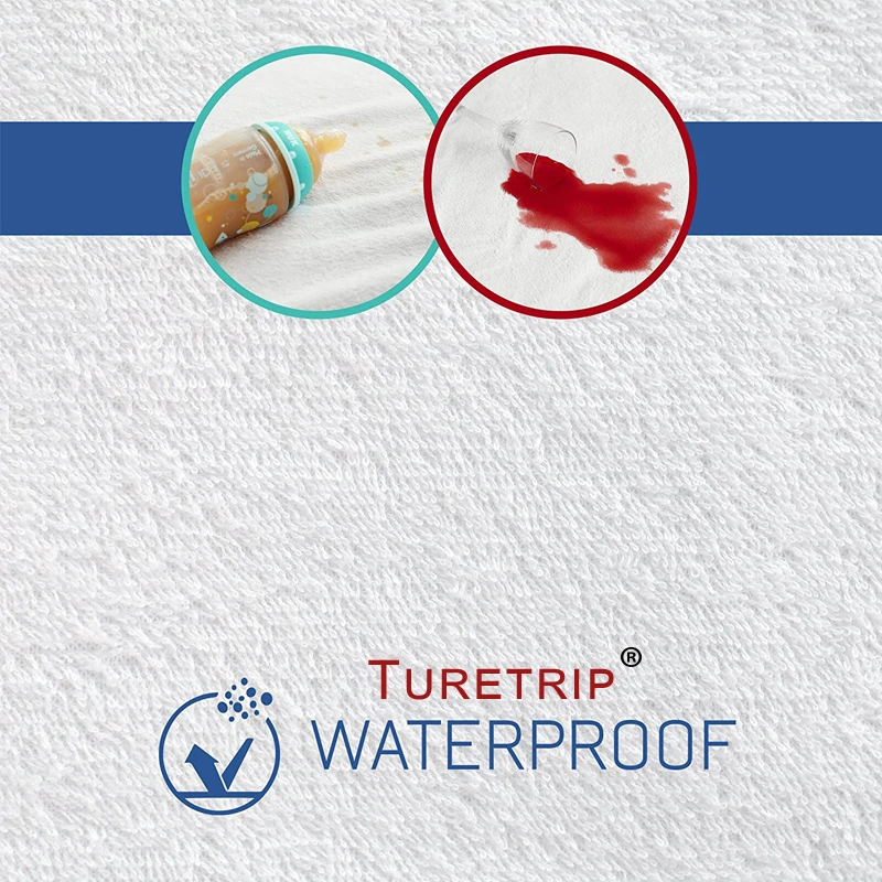 Чехол для матраса Turetrip хлопковый махровый водонепроницаемый защитный чехол