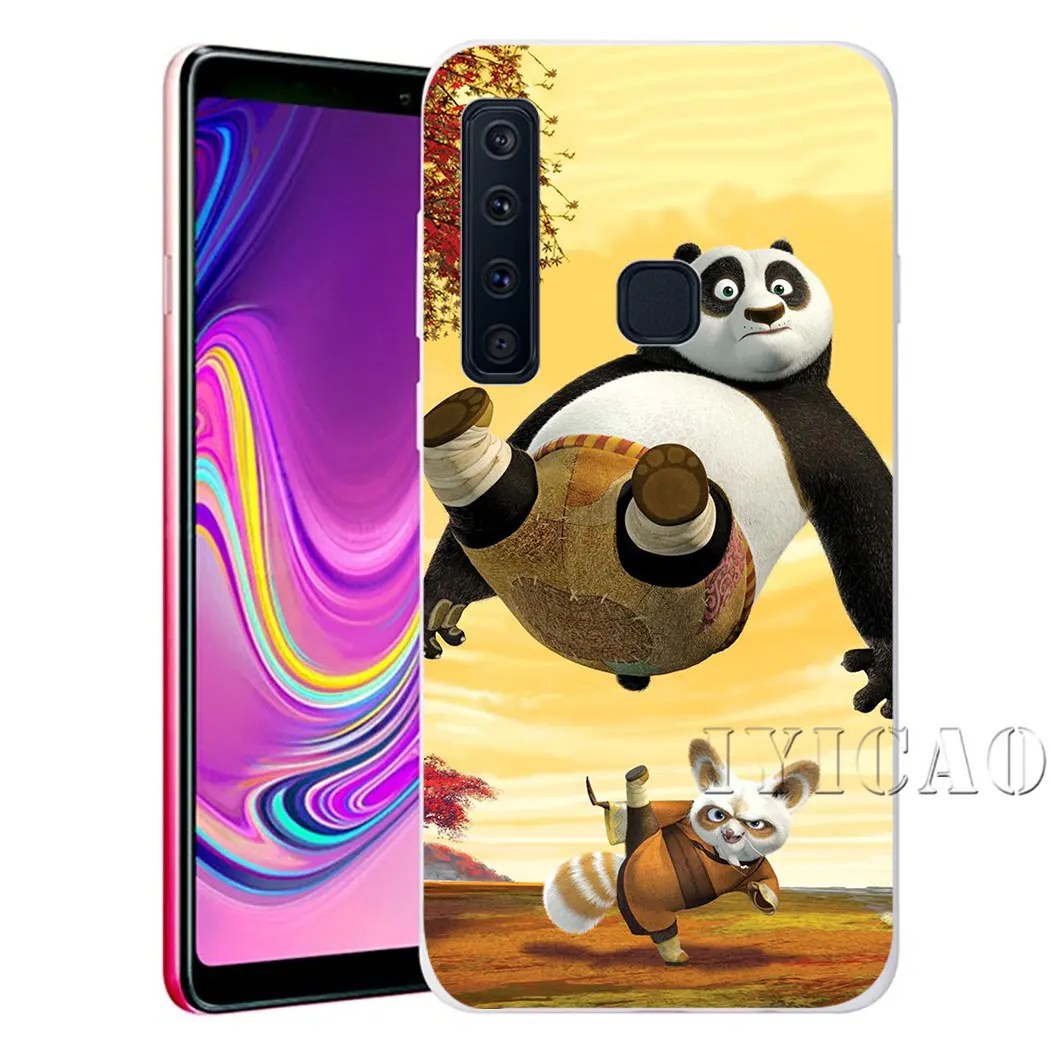IYICAO kungfu panda жесткий чехол для Samsung Galaxy S10e S10 S9 S8 Plus S6 S7 Edge Note 9 8|Чехлы-накладки| |