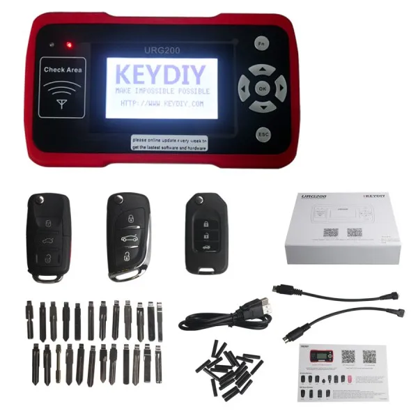 2017 новые KEYDIY URG200 ведущая станция дистанционного управления Авто ключевой