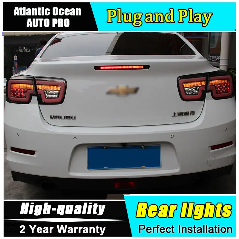 Автомобильный Стайлинг светодиодный задний фонарь для Chevrolet Malibu задние фонари