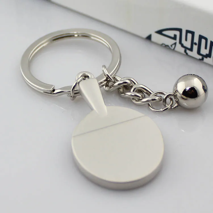 M84933 Модный классический 3D спортивный брелок для ключей в форме мяча настольного