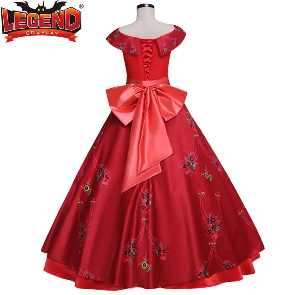 Женское платье принцессы Красное Бальное Платье Костюм для взрослых женское