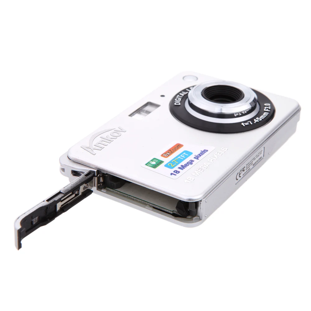 Профессиональная HD 2 7 дюймовая цифровая камера видеокамера 18MP 8X Zoom Face ID Anti-shake 2шт