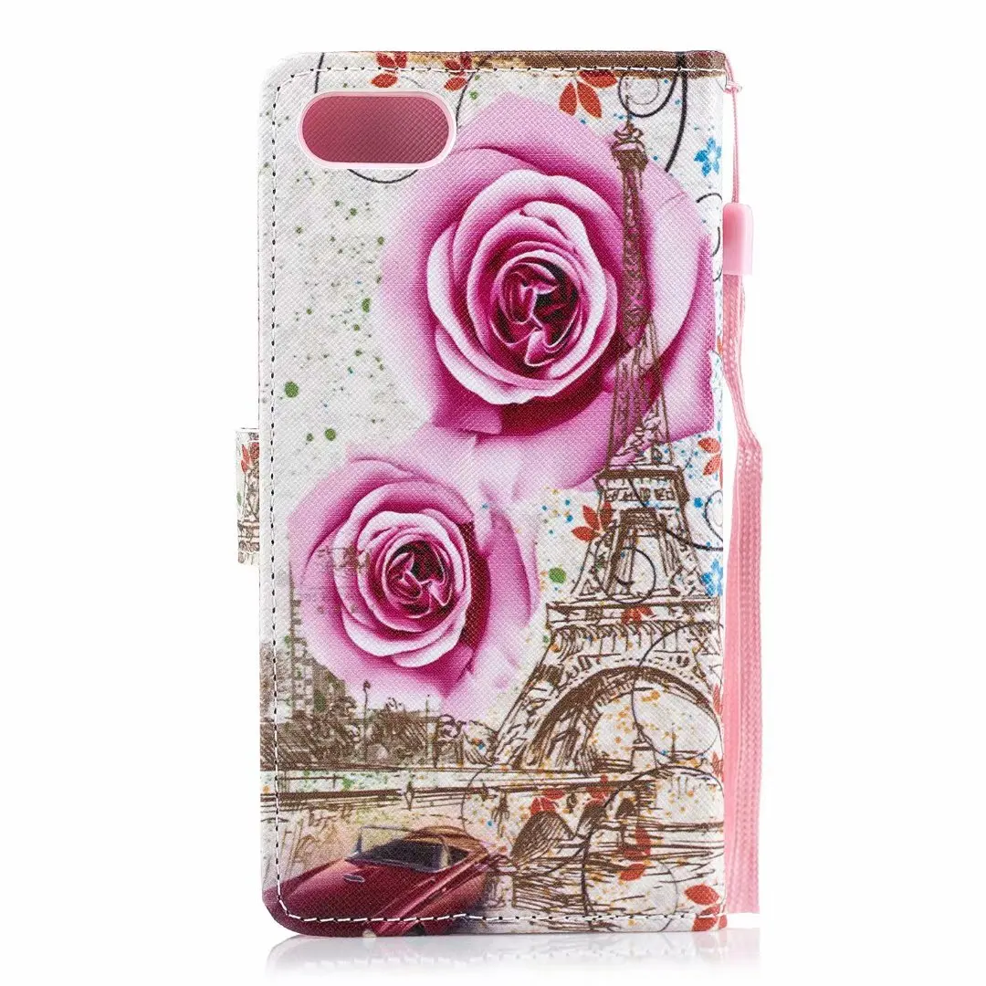 ZC554KL кожаный бумажник с цветочным рисунком для ASUS Zenfone 3 Max ZC520TL чехол 4 Max Pro Plus ZC520KL чехол Live 3 Go ZB501KL чехол для телефона