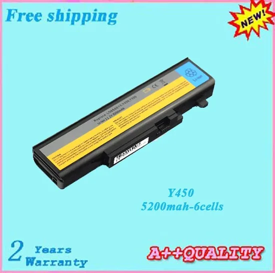 Аккумулятор для ноутбука LENOVO 11 1 В 5200 мАч Y450A Y550P 324 L08O6D13 L08S6D13 бесплатная