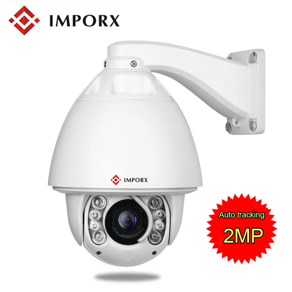 IMPORX высокоскоростная купольная ip-камера безопасности 20X Zoom 2MP беспроводная