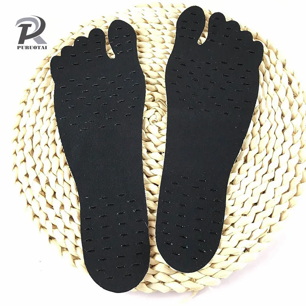 Aqua Shoe Pads Силиконовые унисекс пляжные накладки для ног стельки мужские удобные водонепроницаемые невидимые противоскользящие туфли коврики женские накладки для ног - Цвет: Aqua Shoe Pads