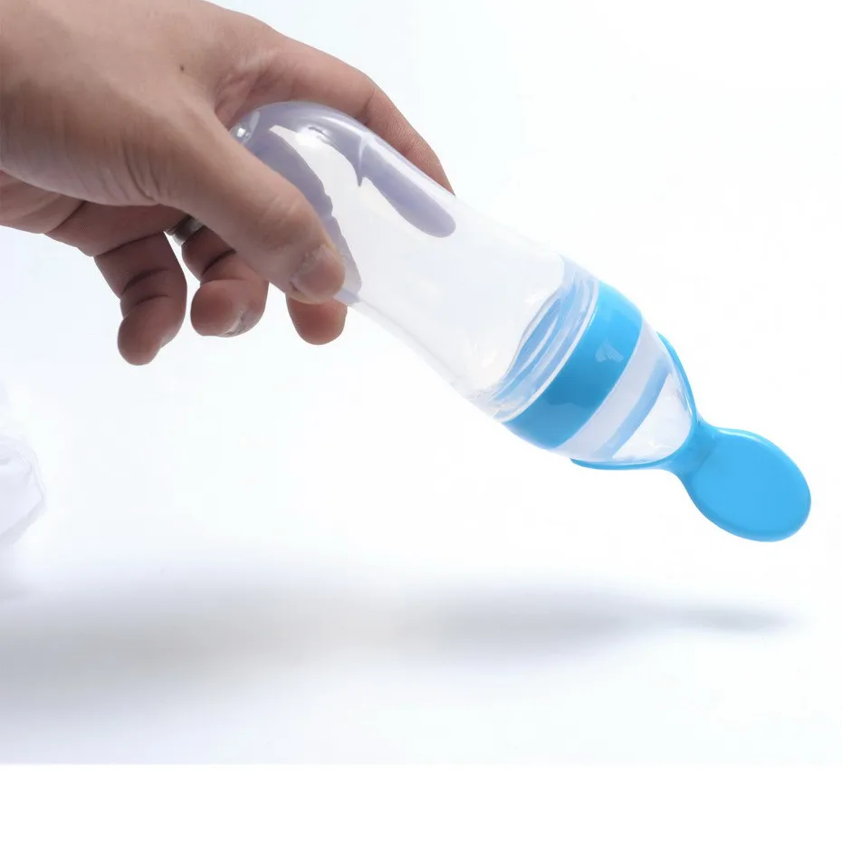 Силиконовая ложка для бутылочек диспенсер без БФА детская утварь рисовые злаки