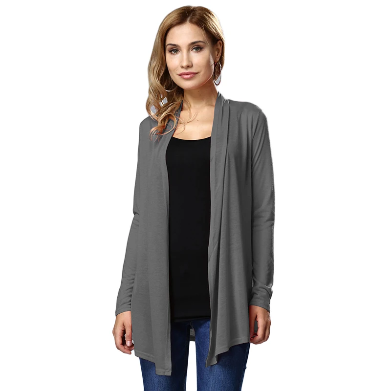 Elegant Women Coat Trench Long Thin Autumn Ladies Office Wear Coats Open Stitch Slim gabardina mujer Casual casaco feminino | Женская
