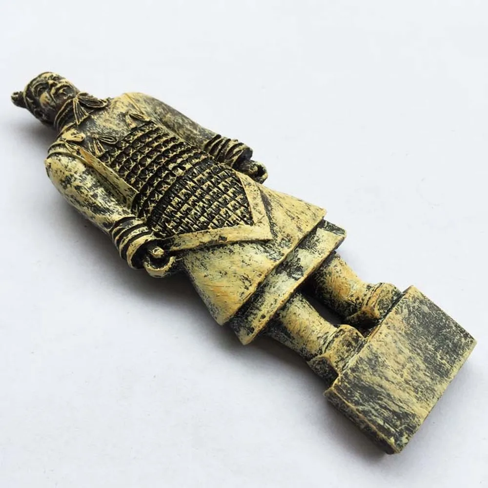 Китай Shanxi Xi'an магниты на холодильник 3D Резина ручная работа терракотовые воины