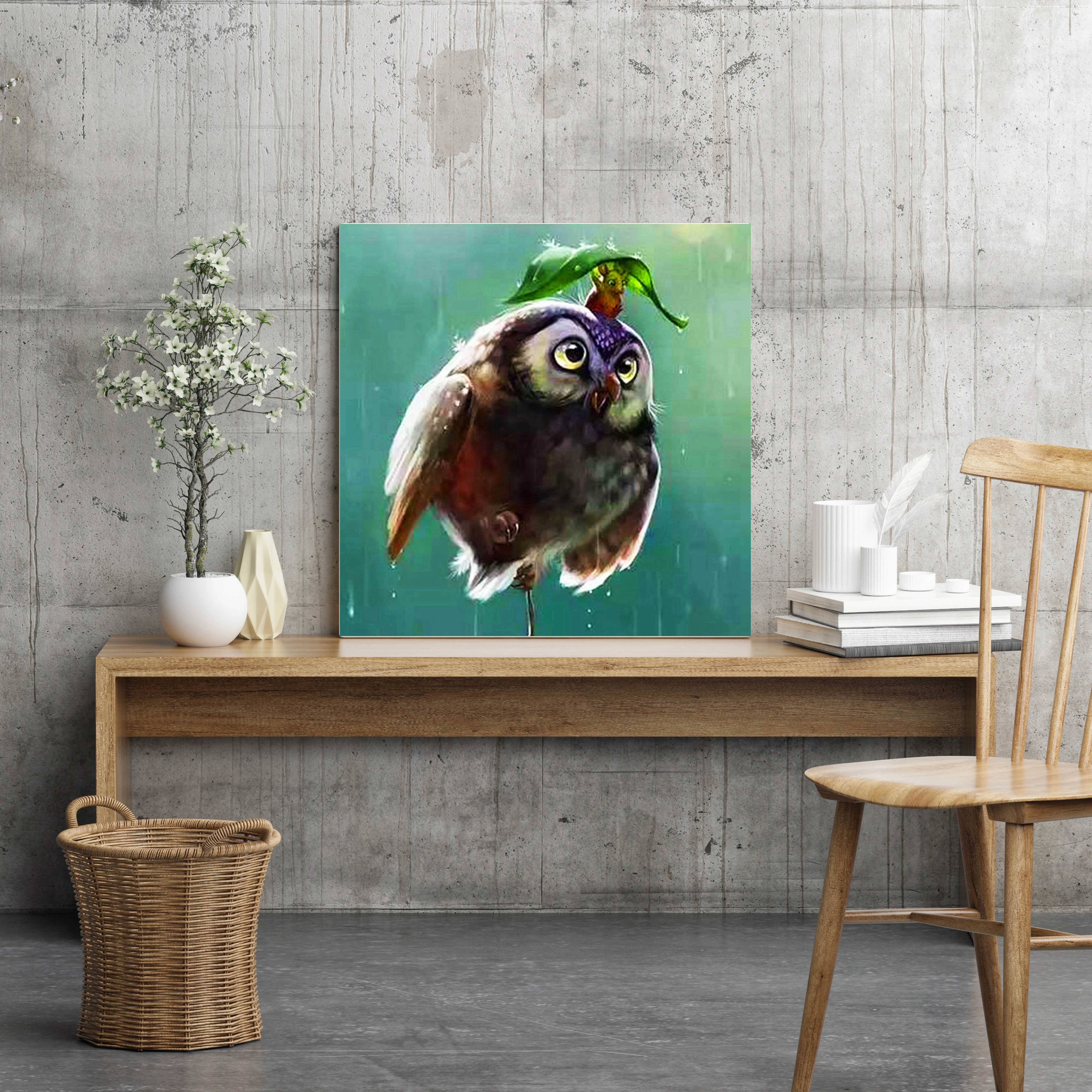 Abooly 5D DIY Diamond Painting Set Cross Stitch Gift Round Embroidery Mosaic Pattern Home Wall Decoration | Дом и сад
