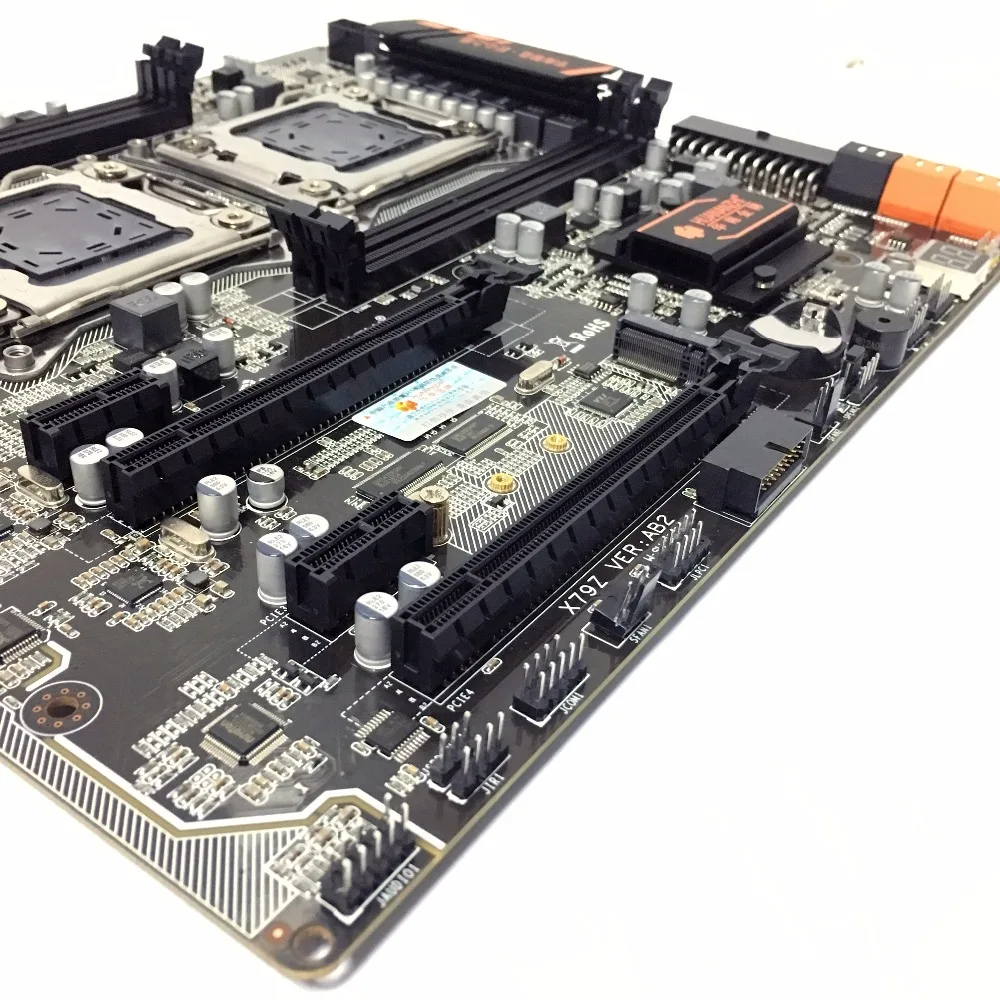 HUANANZHI huananzhi X79 двойной процессор LGA2011 LGA 2011 материнская плата с двойным процессором DDR3 подходит для серверного процессора и серверной памяти