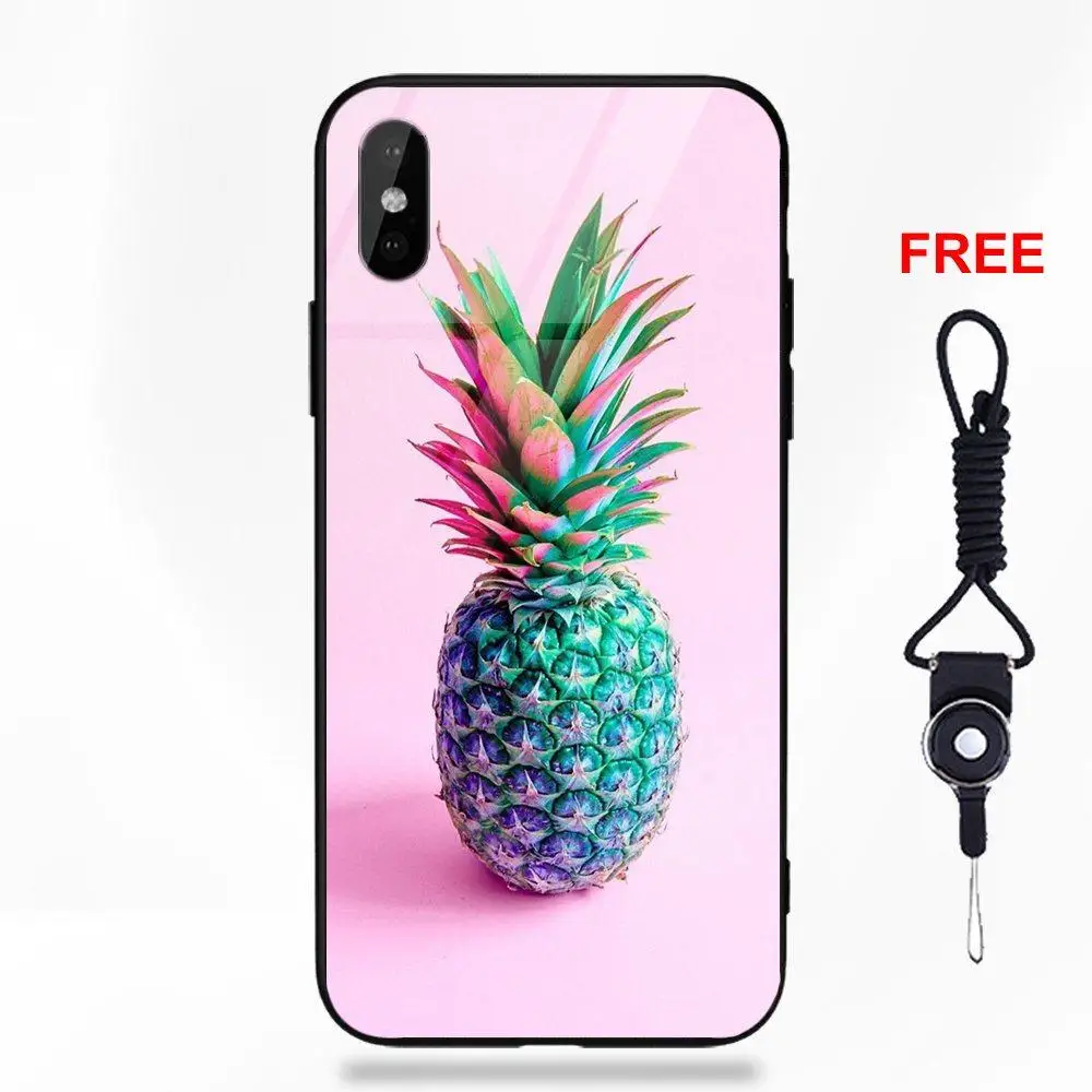 Мягкие TPU оправа закаленное стекло Капа чехол для apple IPhone X XS Max XR 5 5C 5S SE 6 S 7 8 большие