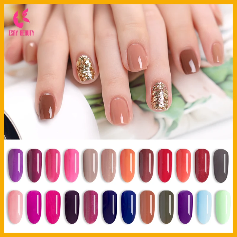 ISAYBEAUTY погружение пудра для ногтей 10 грамм/банка прозрачный розовый легко