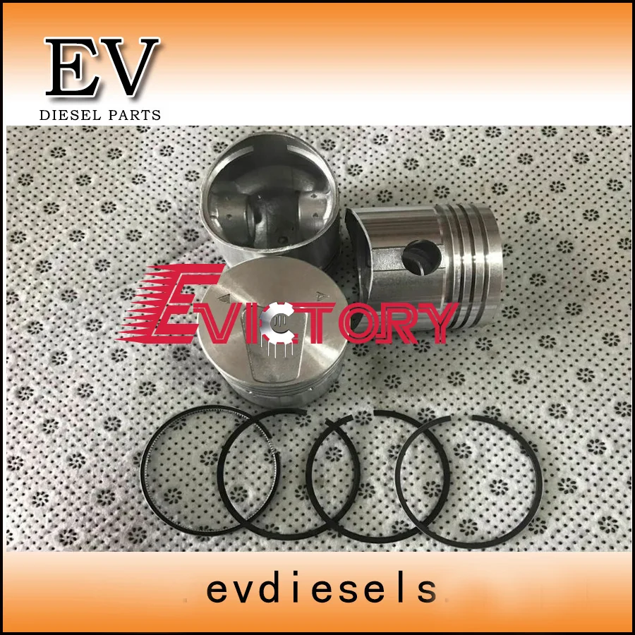 

K3D engine repair kit K3D piston piston ring and K3D full cylinder head gasket kit ISEKI TU160 ISEKI TU170
