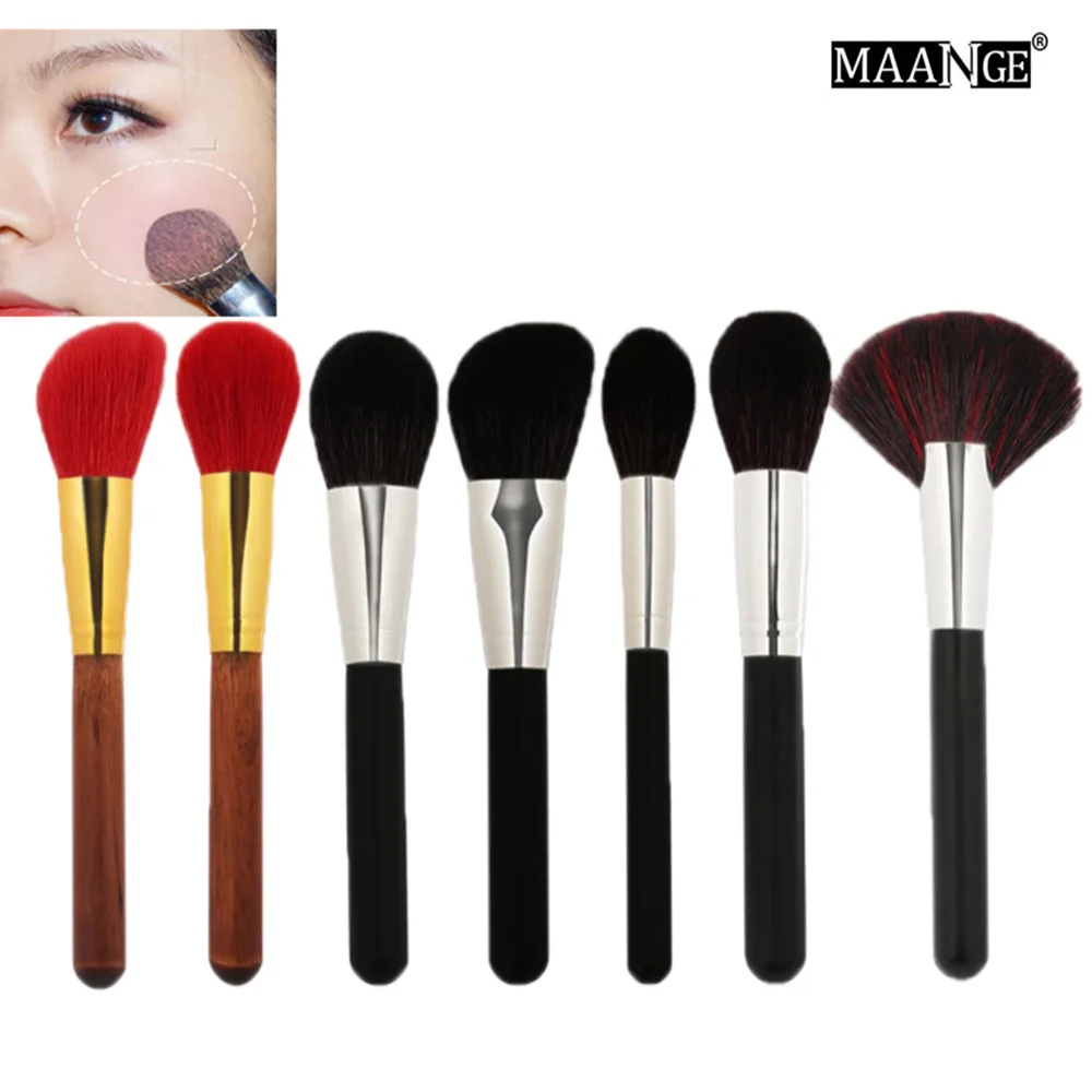 MAANGE Professional 1 шт. Кисть для макияжа основы лица пудра тени век контурная кисть