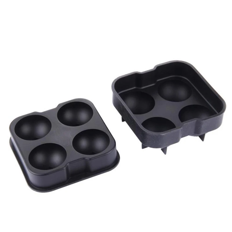 Ice Cream Maker Ball Mold Food Safe Silicone Spherical Round Cube Tray for Party Bar Kitchen Tools | Дом и сад