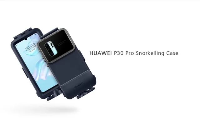 Оригинальный чехол Huawei P30 Pro для ныряния с трубкой 10 метров 60 мин.