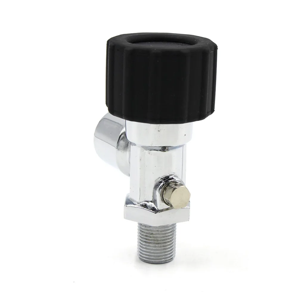 PCP Пейнтбол вкл/выкл клапаны M18x1.5 300 бар 4500psi G5/8 Женский цилиндр высокого давления углеродного волокна бак Din Клапан заполняющая станция