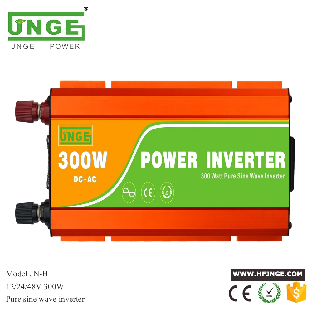 

JNGE Power 600W Surge Power Inverter 300W Pure Sine Wave Inverter 12v DC to 110v 220v 240v AC Car Inverter Free Shipping by UPS