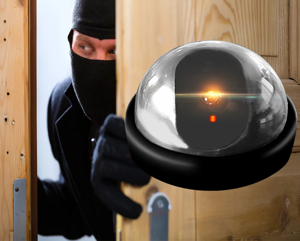 Имитационная поддельная подставка для видеонаблюдения с подсветкой|dvr camera