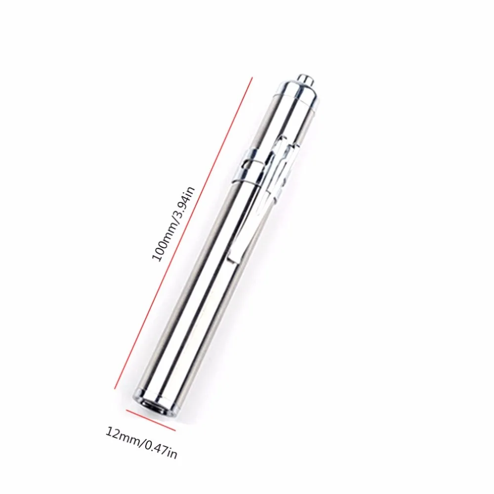 Портативная мини батарея для светодиодного фонаря мощный супер яркий фонарик с