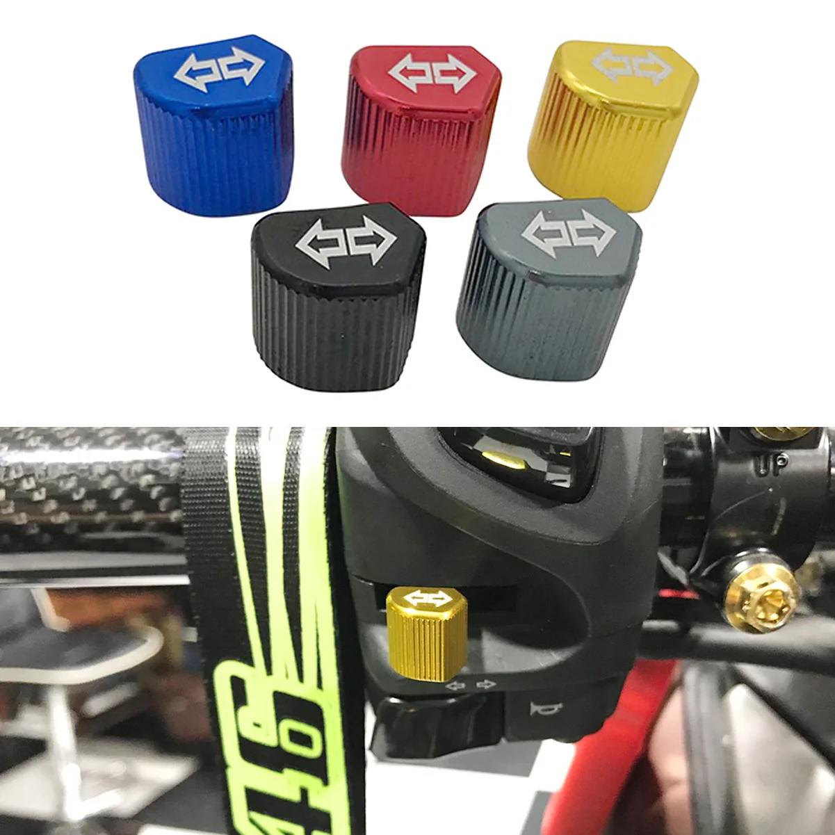 

Motorcycle ON-OFF Switch Horn Electric Button Turn Signal Lamp Light Controller Switch For Honda GROM MSX125 2013-2018 2019 2020