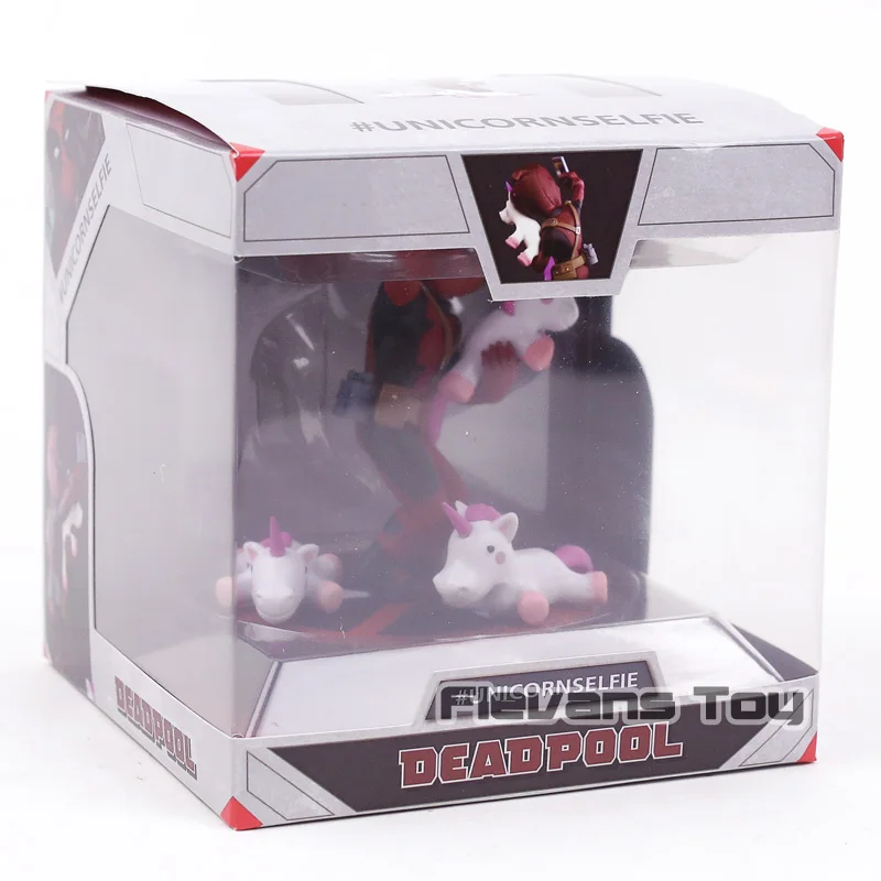 

QMX Deadpool # Unicornselfie Q Fig PVC Figure Collectible Model Toy Q-Pop
