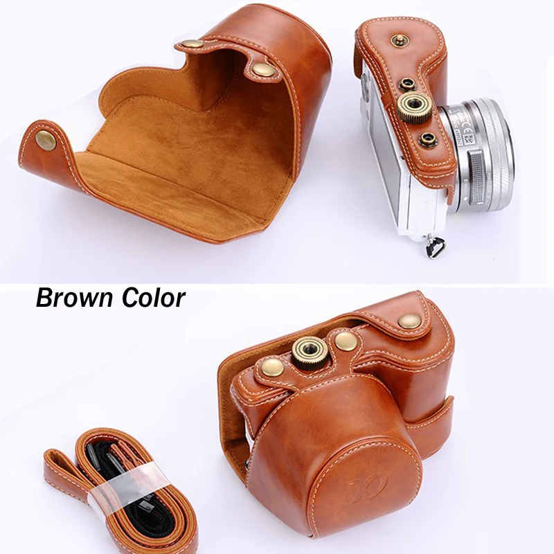 Высококачественный чехол для фотокамеры из искусственной кожи SONY Alpha A6000 A6300 ILCE-6300