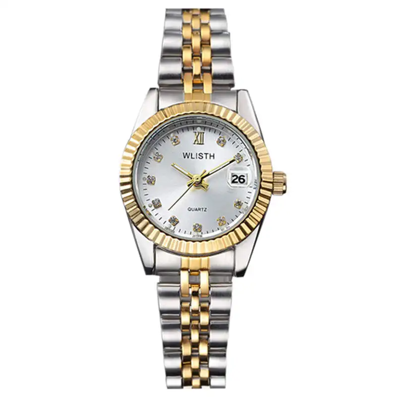 Часы мужские кварцевые водонепроницаемые из нержавеющей стали|Кварцевые часы| |