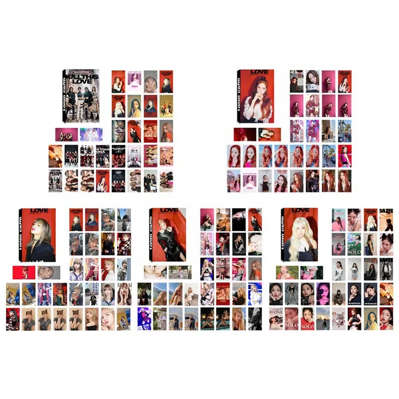 30 шт./компл. K-POP BLACKPINK альбом убить любовь альбом самодельные Бумага ЛОМО карта фото карты Фотокарта