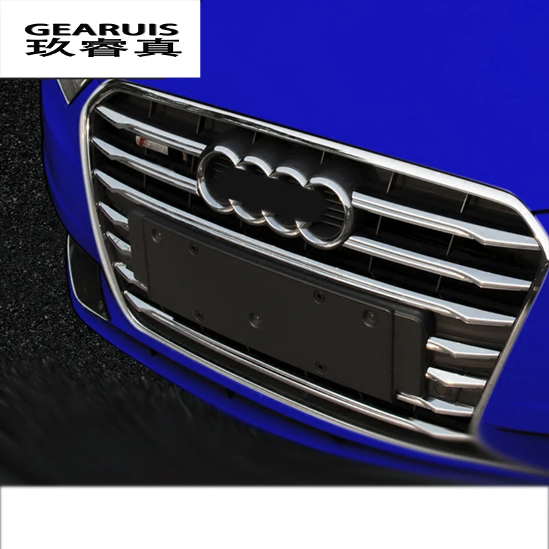 Автомобильный Стайлинг передняя средняя решетка гриля отделочные полосы