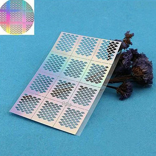 Лидер продаж! 1 лист женского дизайна ногтей маникюр полые искусственные ногти