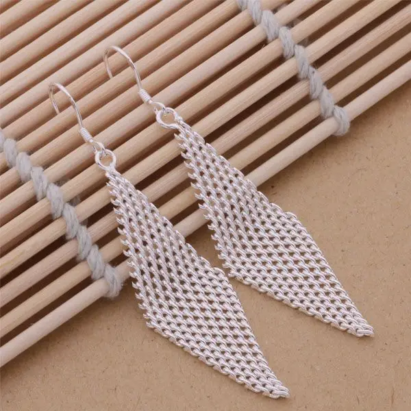 Разноцветные серьги AE143 из стерлингового серебра модные ювелирные изделия