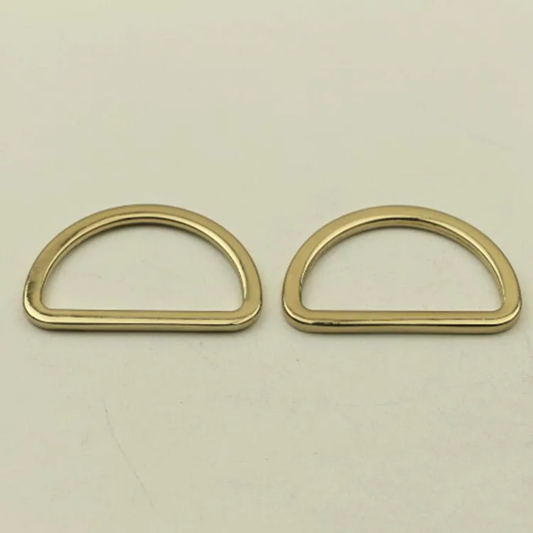 5Pcs 38mm Bag Strap Metal Buckle D Ring Belt Buckles Clasp Leather Craft Garment Clothes Handbag Webbing Hook DIY Parts | Дом и сад