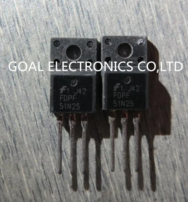 FDPF51N25 10 шт. оригинал|10pcs| |
