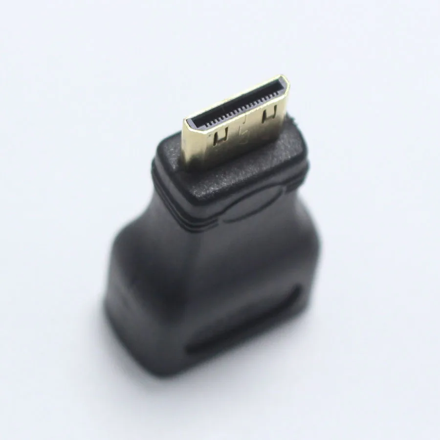 EClyxun 1 шт. HDMI Стандартный гнездовой разъем к мини Штекерный конвертер аудио