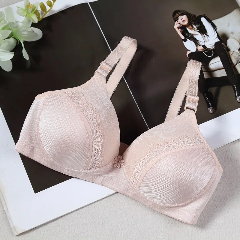 Кружевной топ женское нижнее белье беспроводной бюстгальтер 75 80 85 90 95 B C D чашка