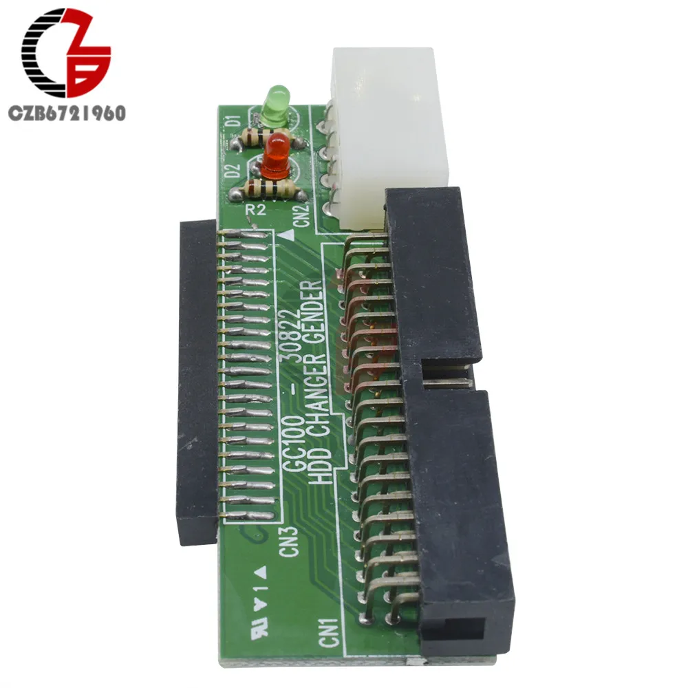 PATA/IDE в последовательный SATA ATA адаптер конвертер для HDD DVD 40Pin 2 5 до 3 5&quot|ide sata adapter|ide